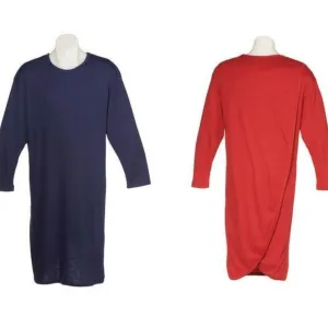 Adaptive Long Sleeve Men's Nightshirt Petal Back Clothing