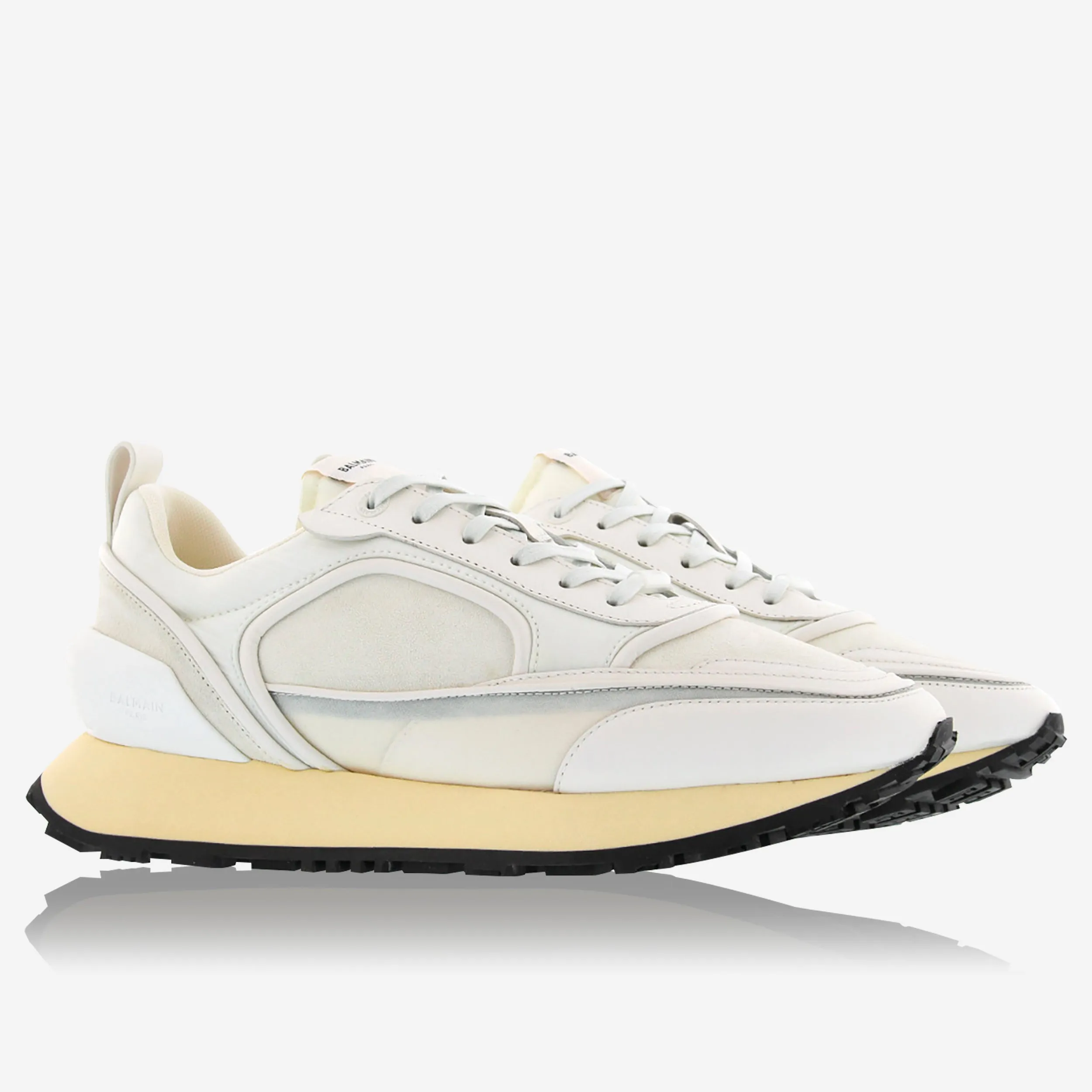 Balmain B-Racer Mens Designer Sneakers - Enhanced Performance Footwear