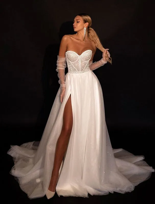 Charlotte white wedding dress