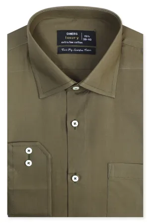 Dark Green Formal Shirt