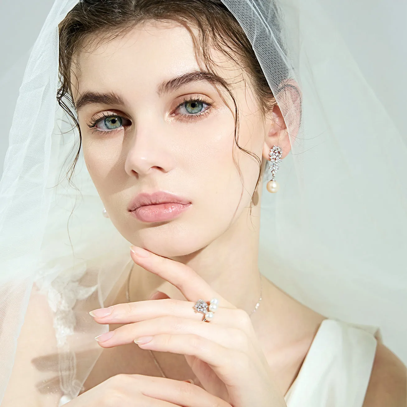 Elegant Freshwater Pearl Ring WR00126 | CELESTE