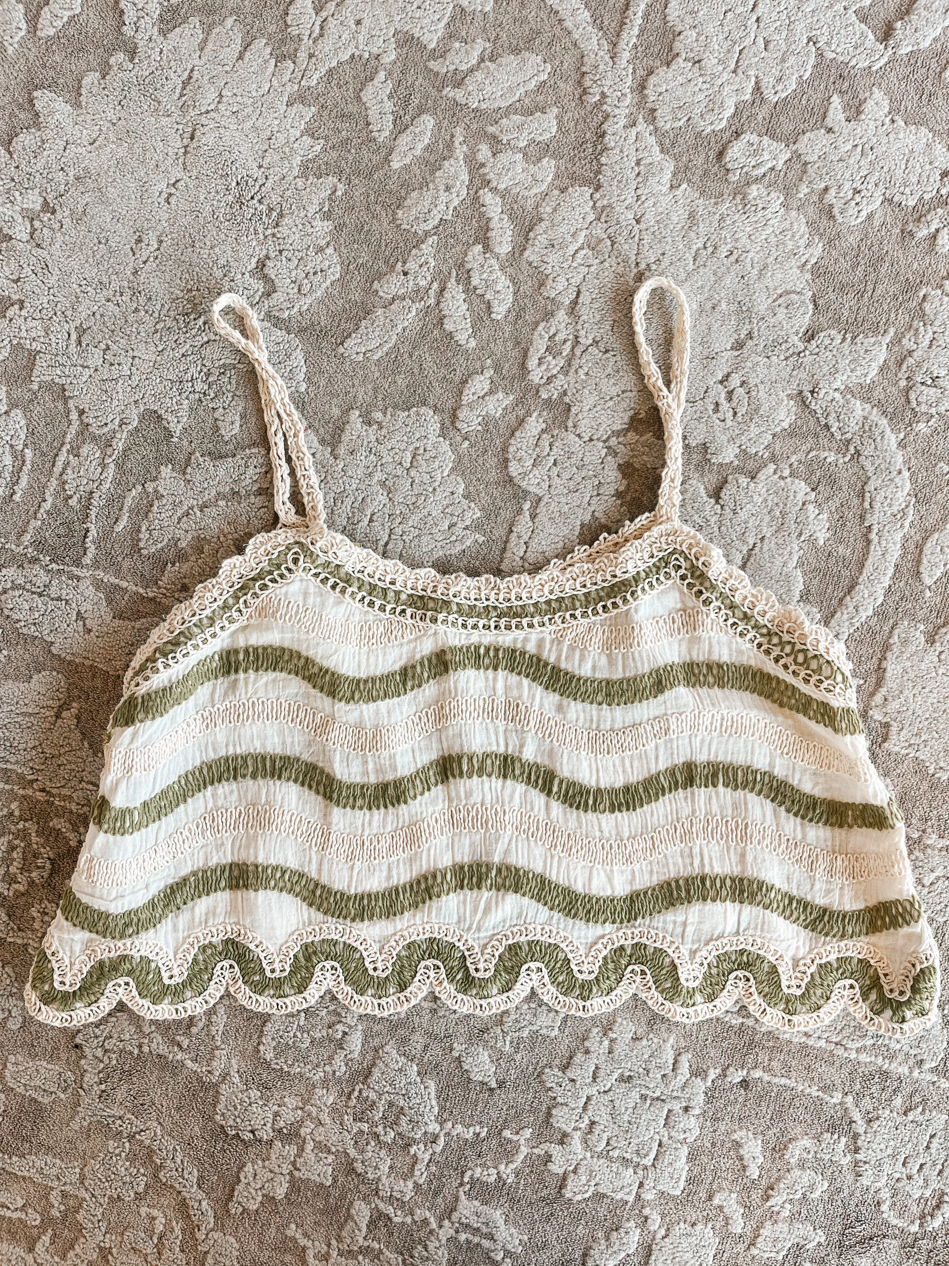 Emery Embroidered Tank