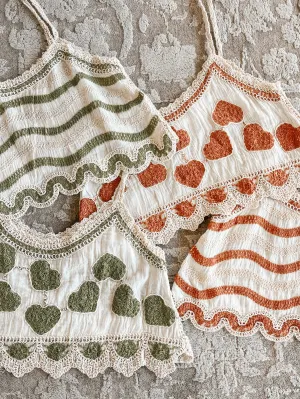 Emery Embroidered Tank