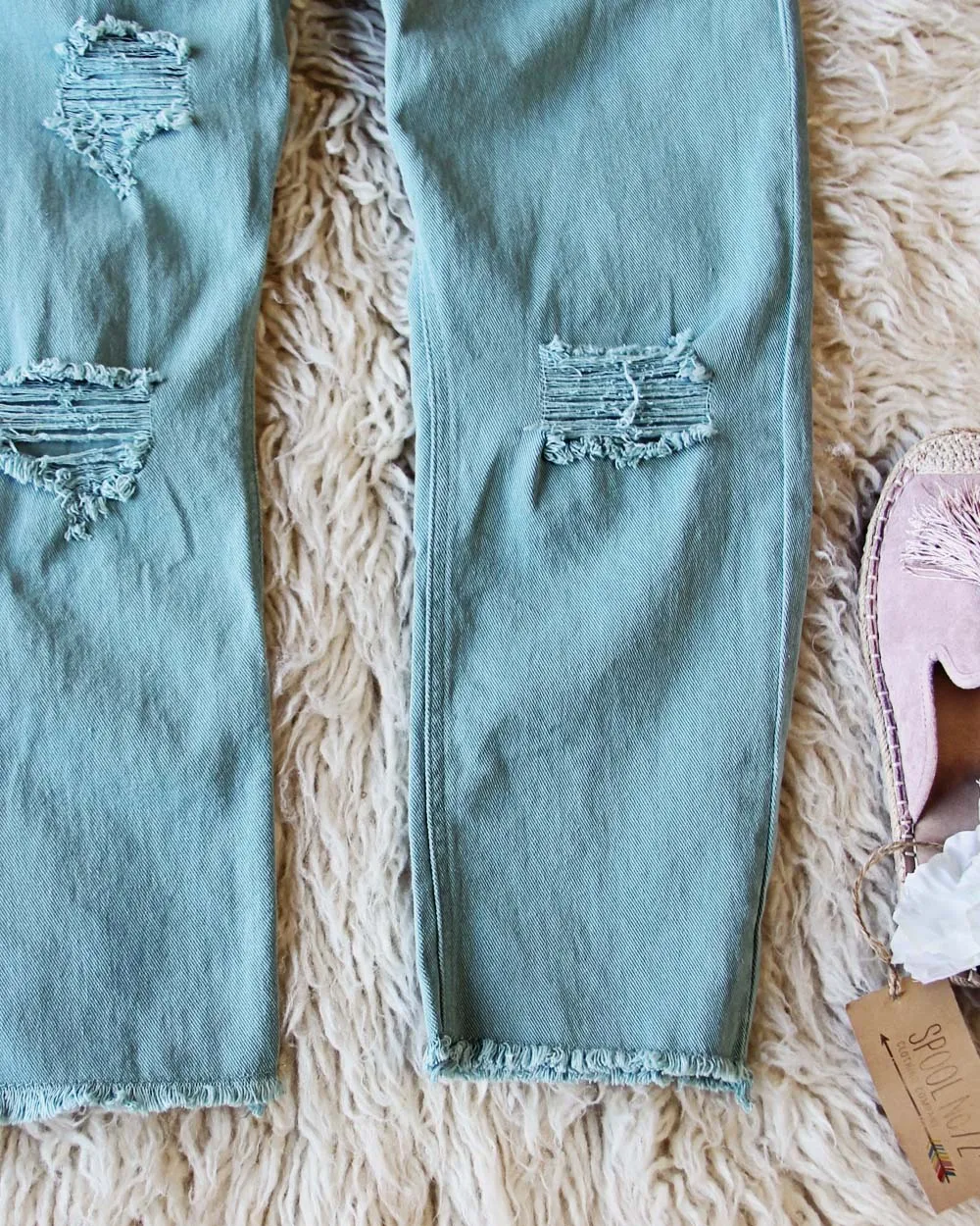 Faded Sage Pants