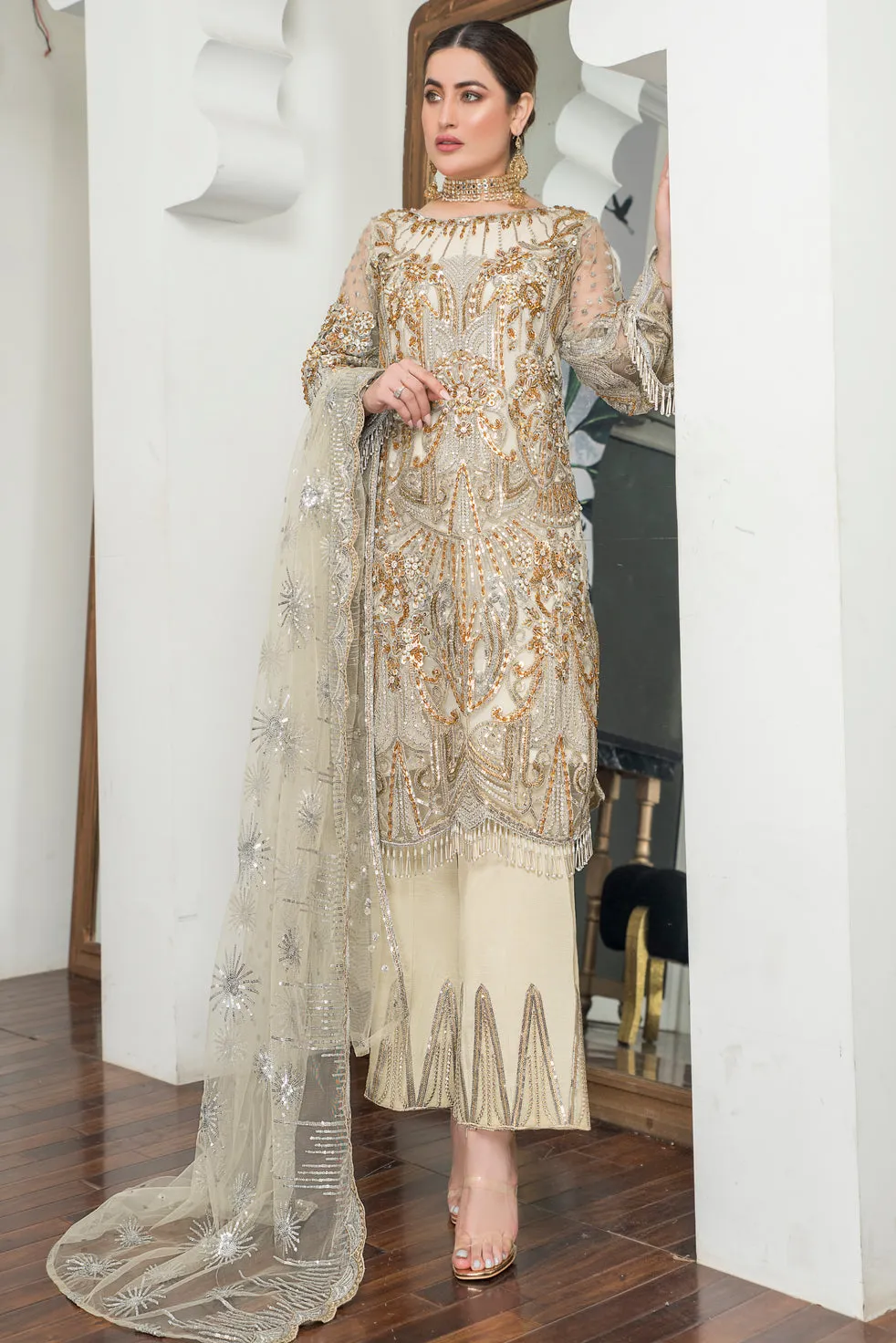 Formal Ready to Wear 3 Pcs Collection by ALeezay 12