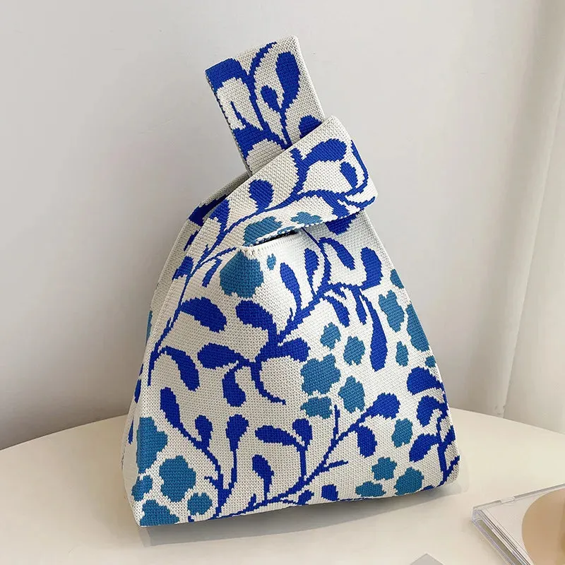 Handmade Knit Handbag