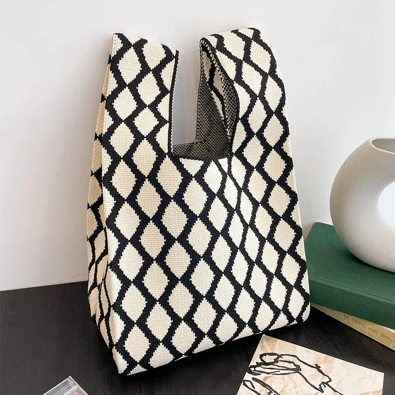Handmade Knit Handbag