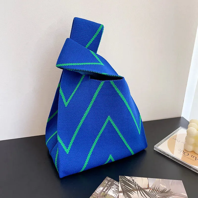 Handmade Knit Handbag