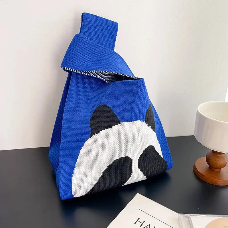 Handmade Knit Handbag