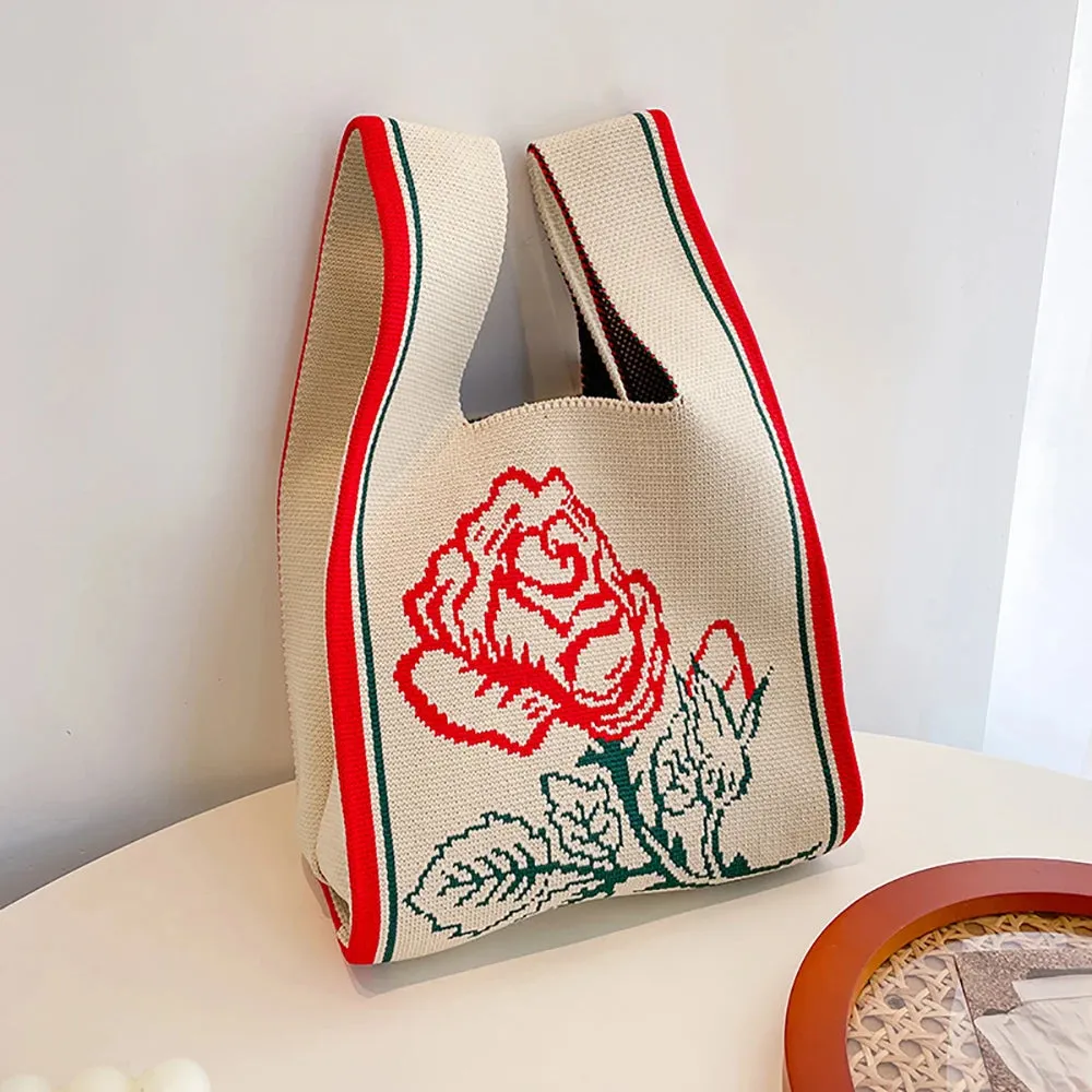 Handmade Knit Handbag