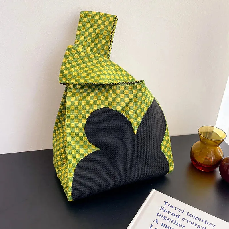 Handmade Knit Handbag