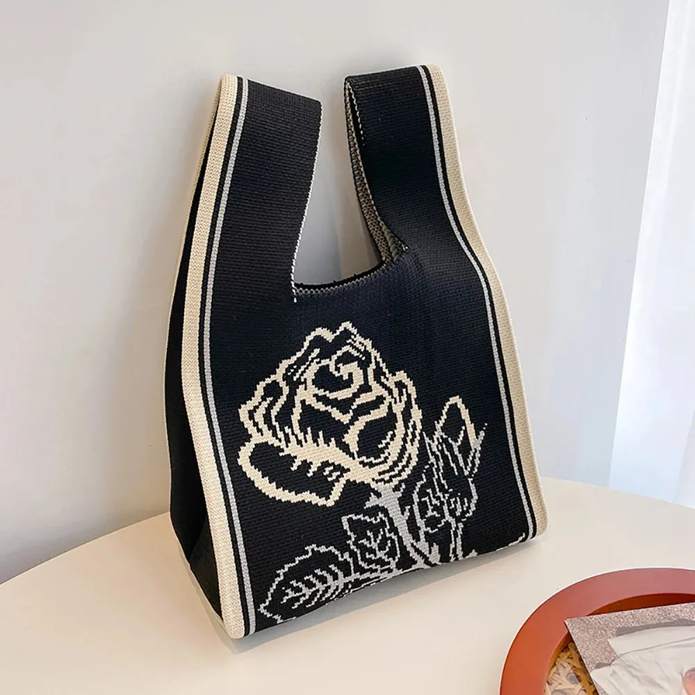 Handmade Knit Handbag