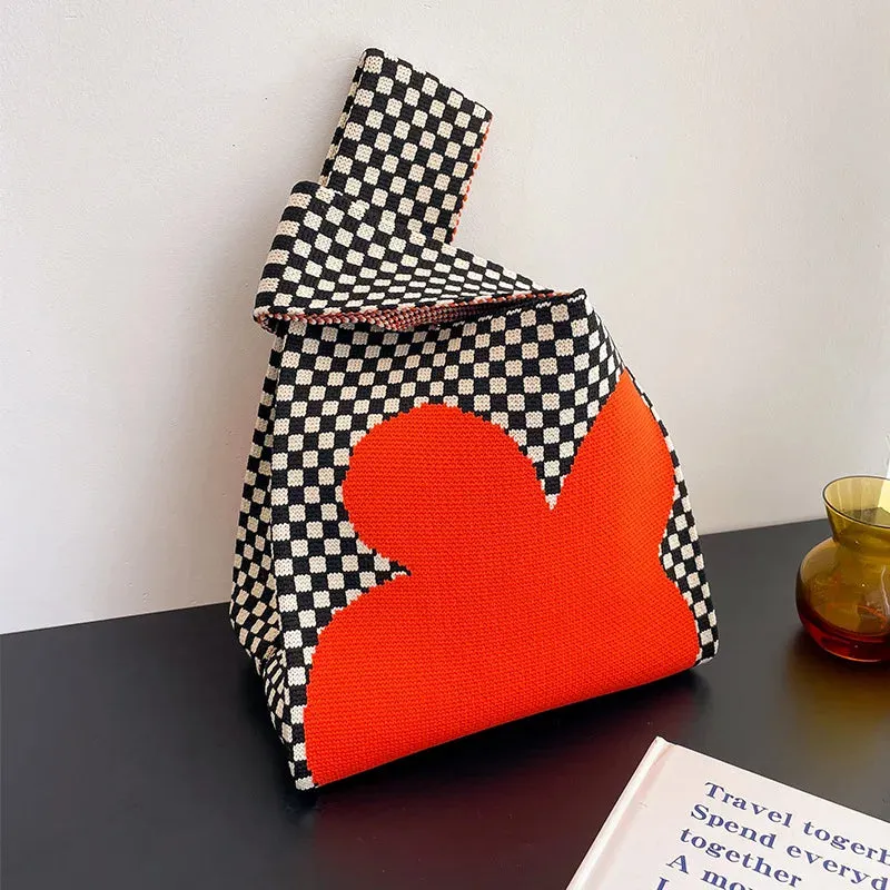 Handmade Knit Handbag