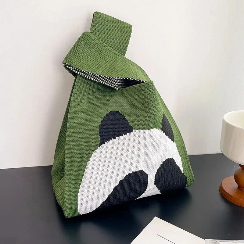 Handmade Knit Handbag