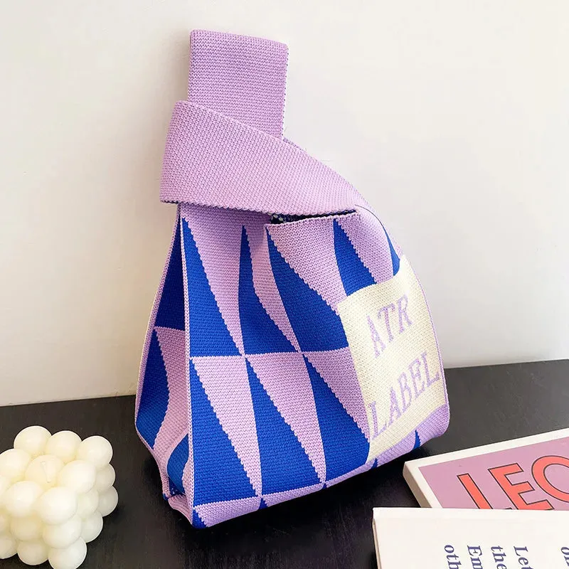 Handmade Knit Handbag