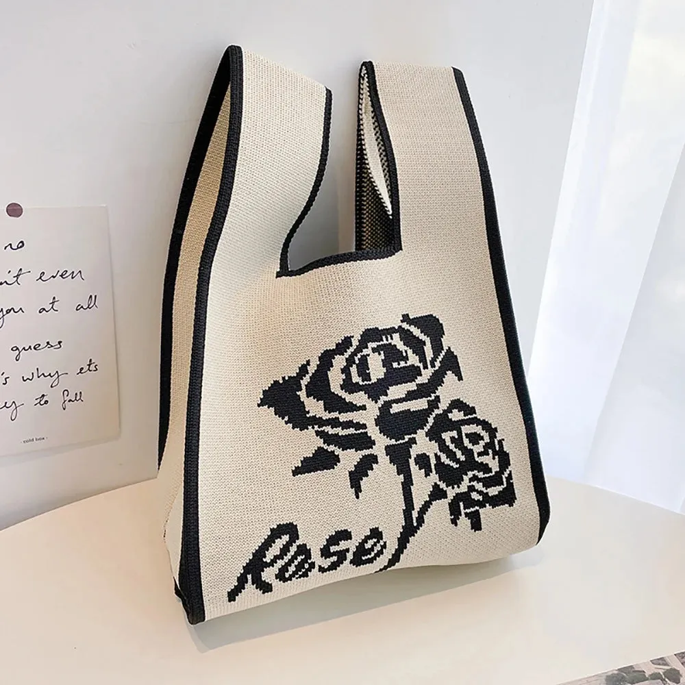 Handmade Knit Handbag