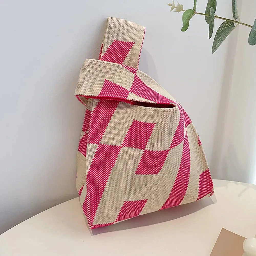 Handmade Knit Handbag