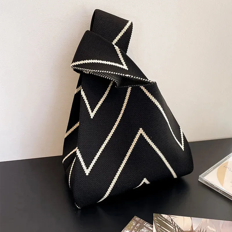 Handmade Knit Handbag