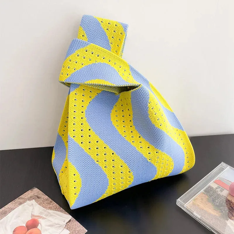 Handmade Knit Handbag
