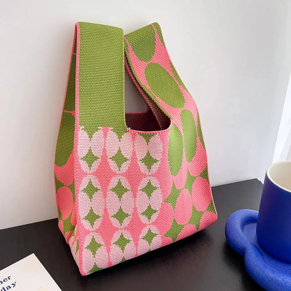 Handmade Knit Handbag