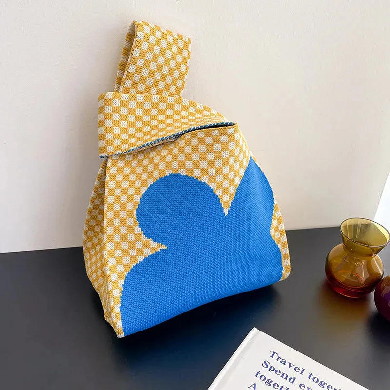 Handmade Knit Handbag