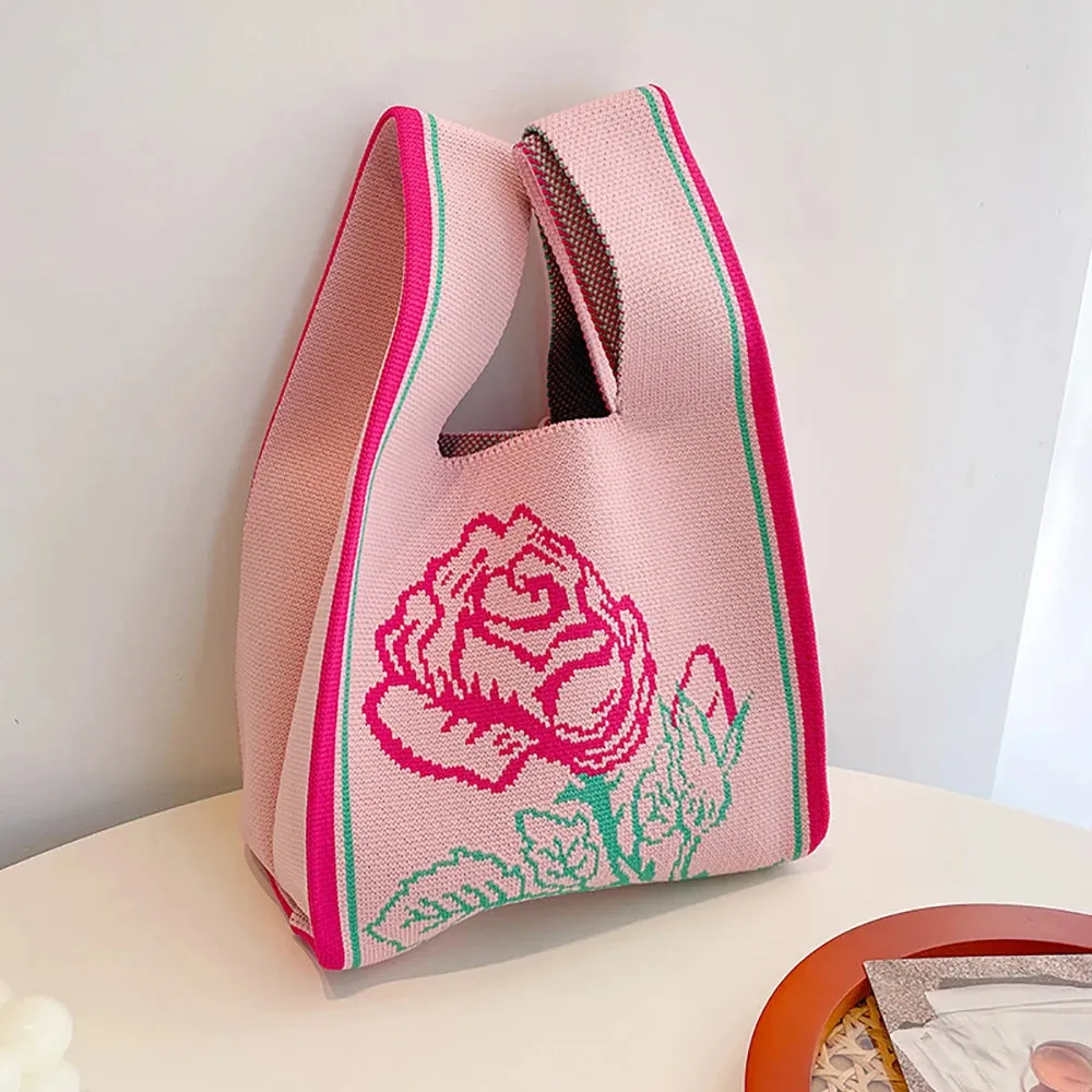 Handmade Knit Handbag