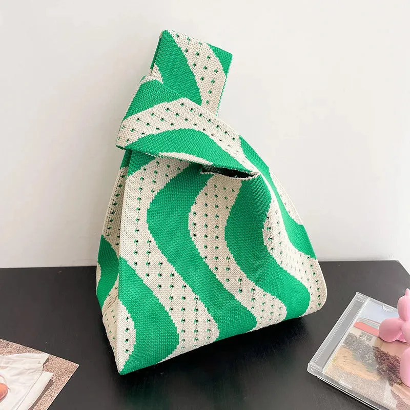Handmade Knit Handbag