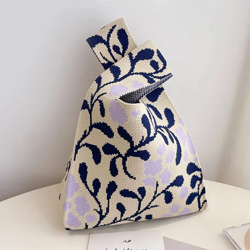 Handmade Knit Handbag