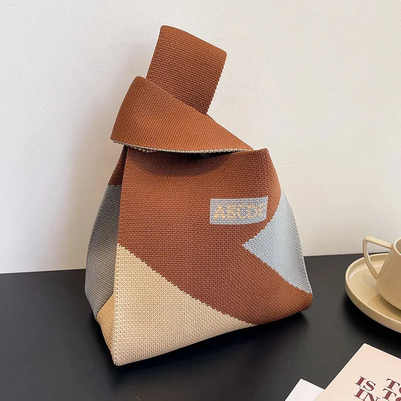 Handmade Knit Handbag