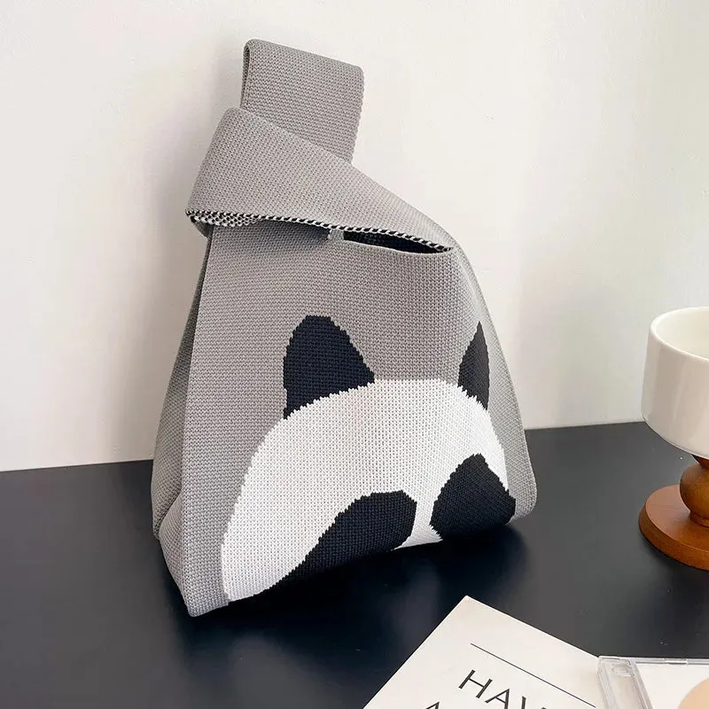 Handmade Knit Handbag
