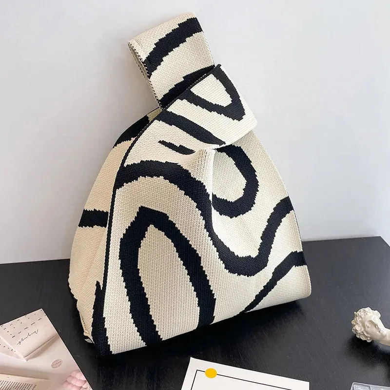 Handmade Knit Handbag
