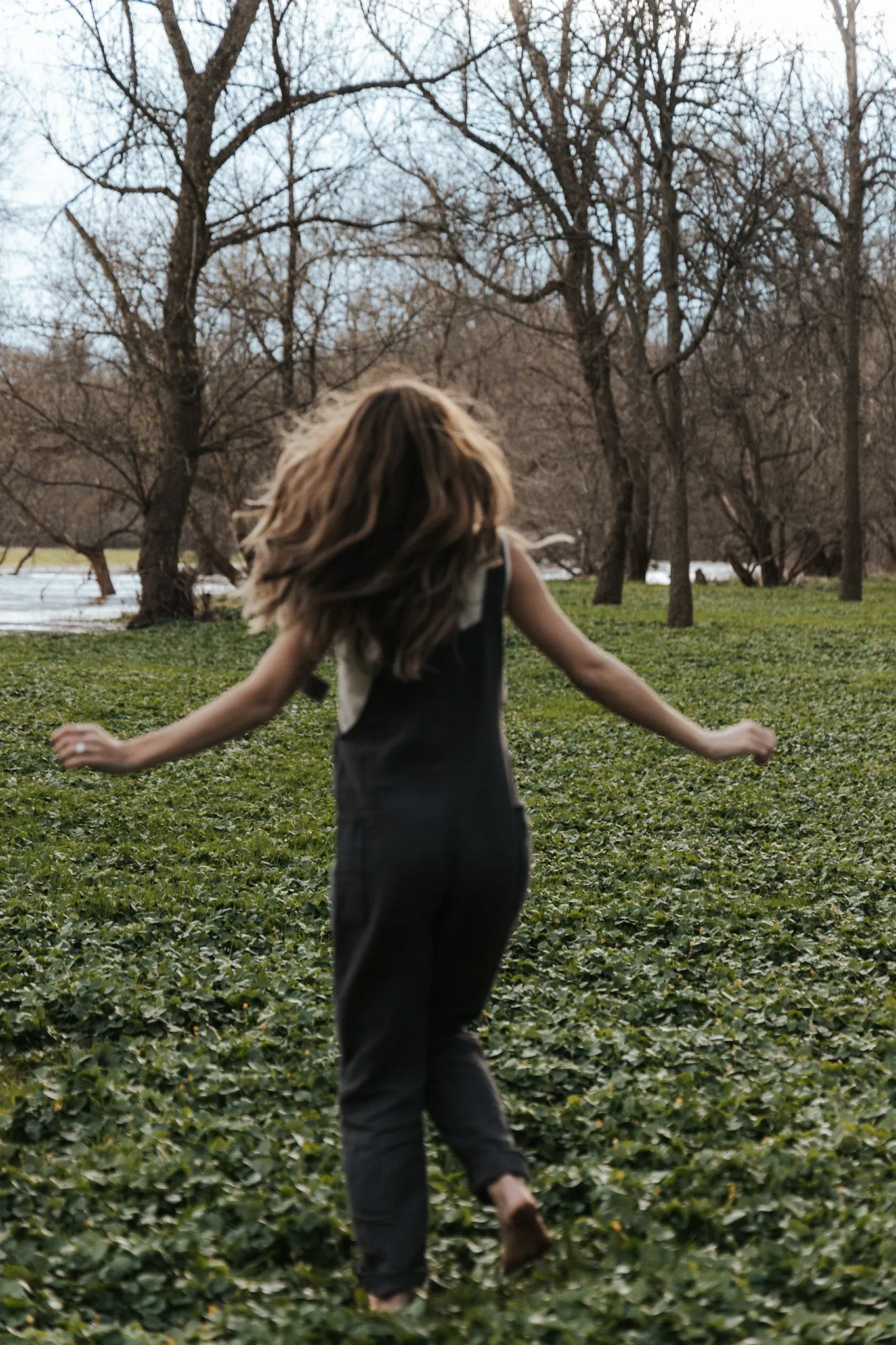 The Dungarees - Antique Linen