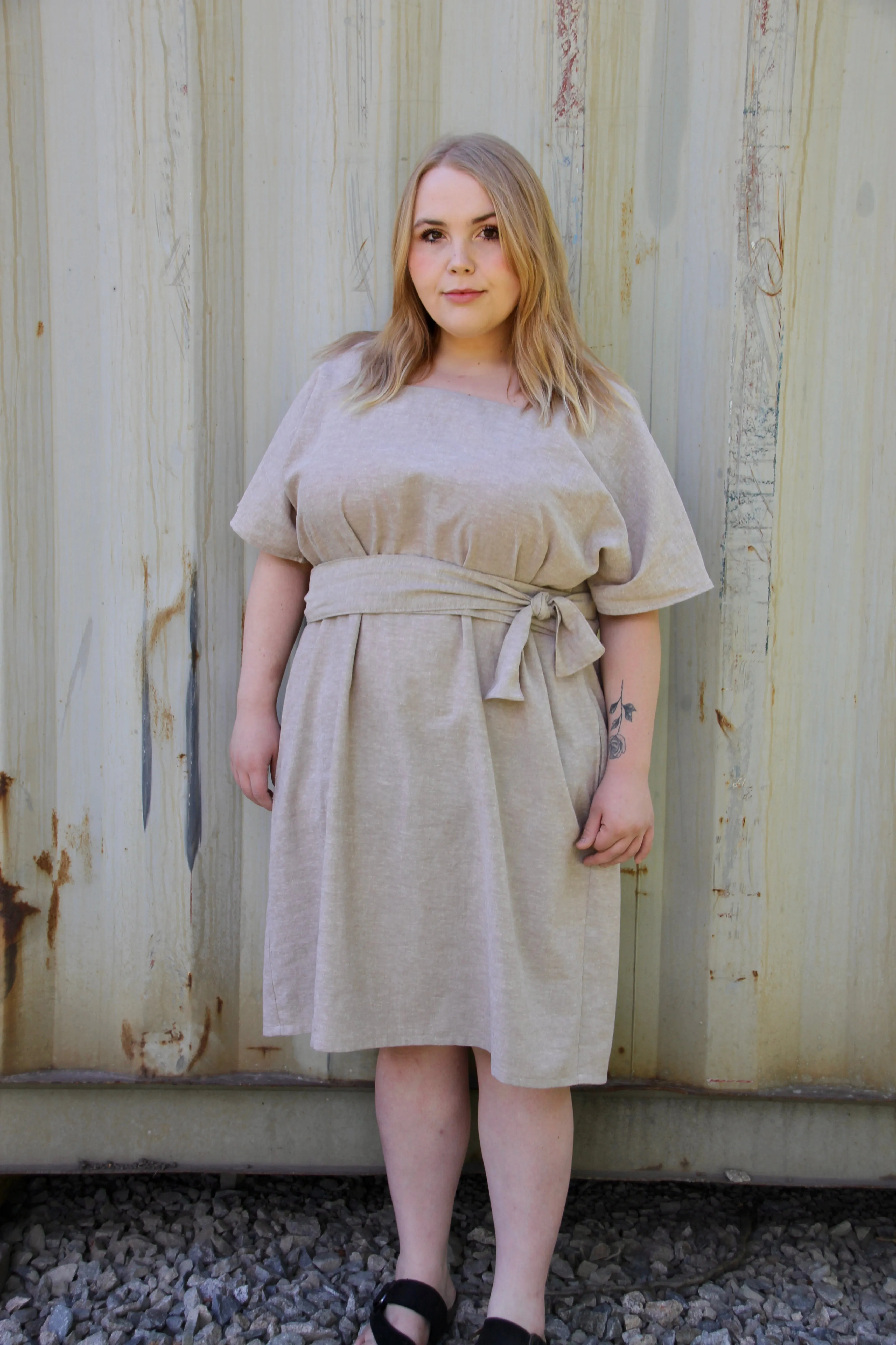 The Sasha Dress - Hemp Organic Cotton