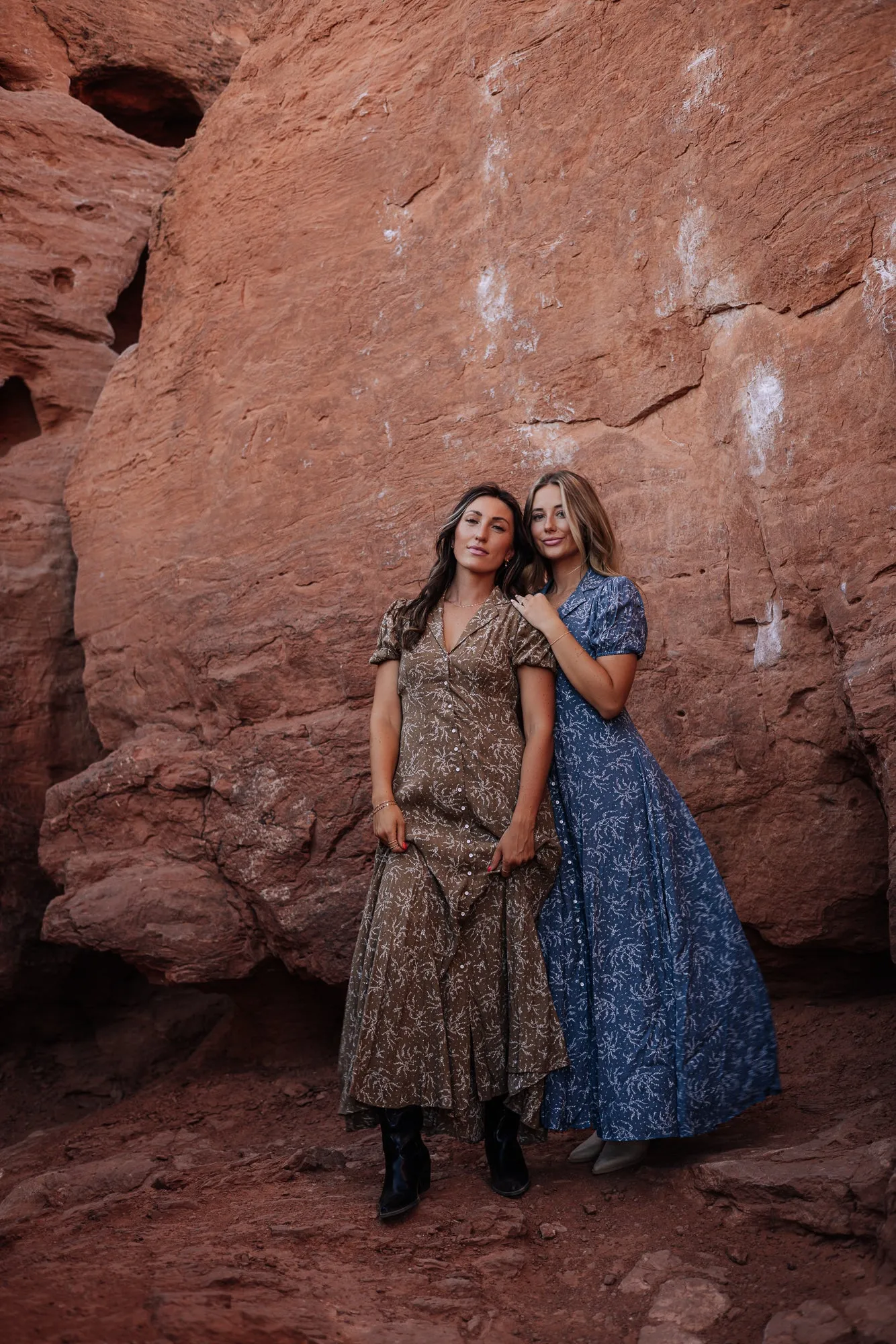 Faded Chambray Trynda Dress - Stylish and Trendy Womens Clothing Option